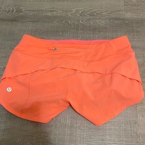 DISCONTINUED lululemon speed up shorts 2.5”